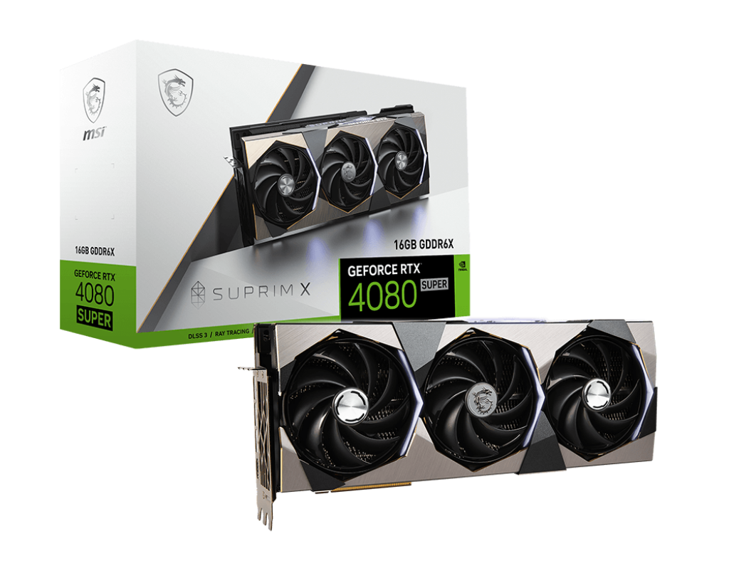MSI GeForce RTX 4080 SUPER 16G SUPRIM X
