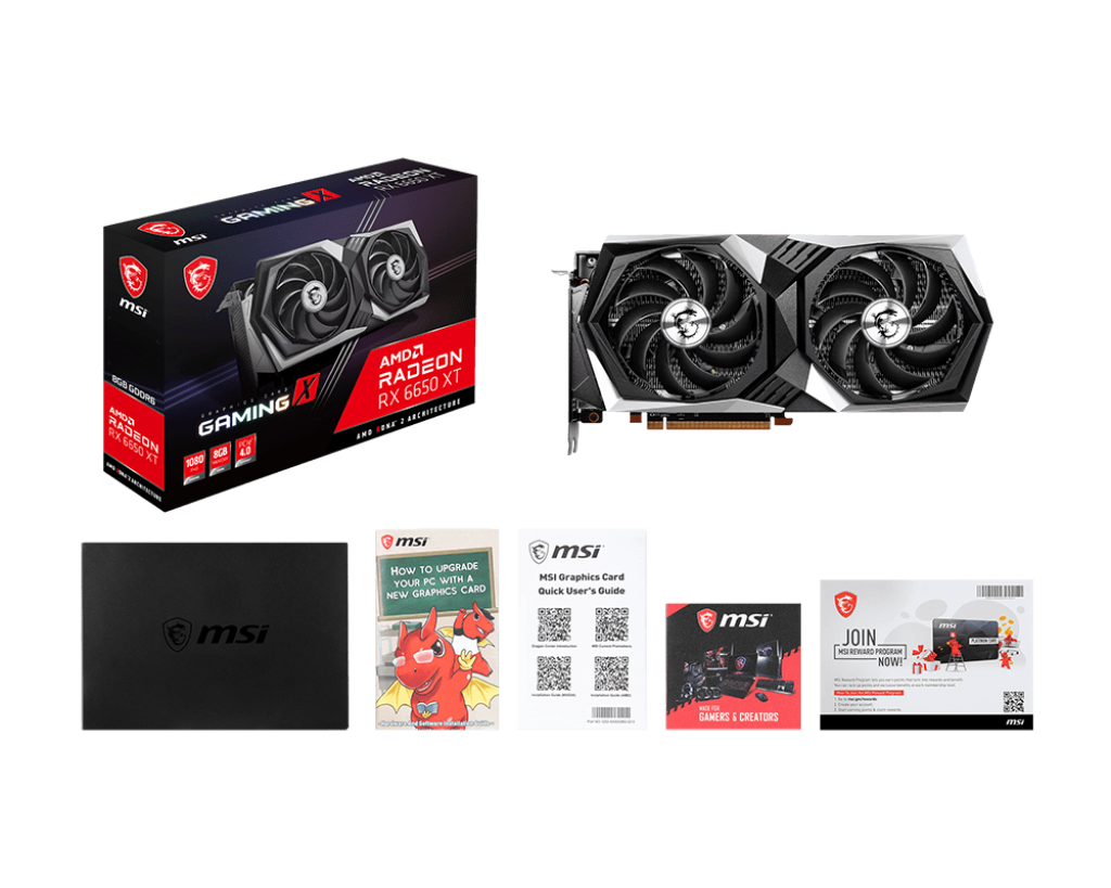 MSI Radeon RX 6650 XT GAMING X 8G