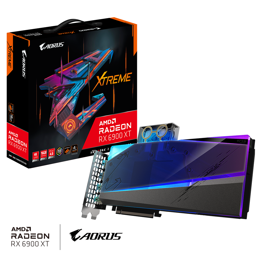 AORUS Radeon RX 6900 XT XTREME WATERFORCE WB 16G