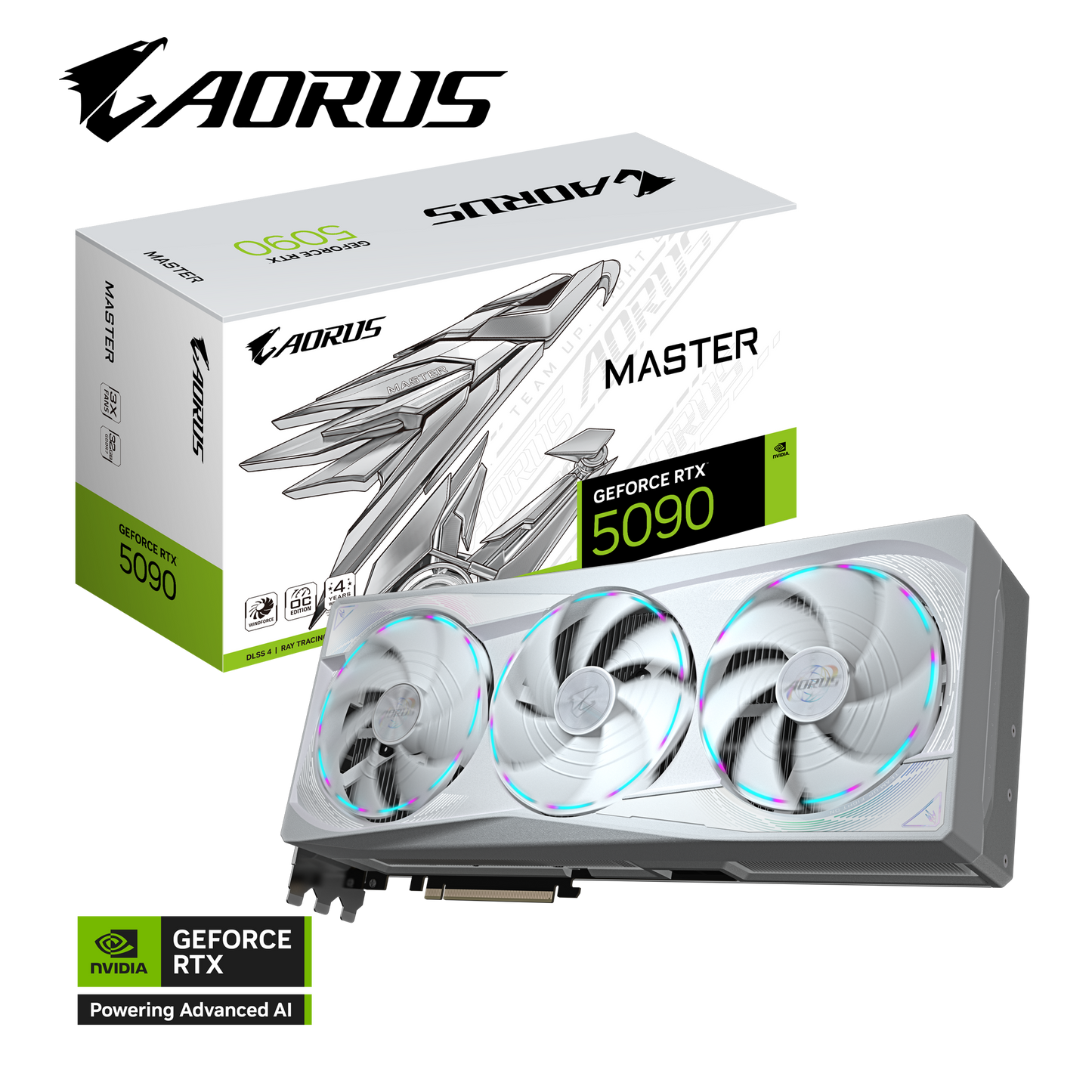 AORUS GeForce RTX 5090 MASTER ICE 32G