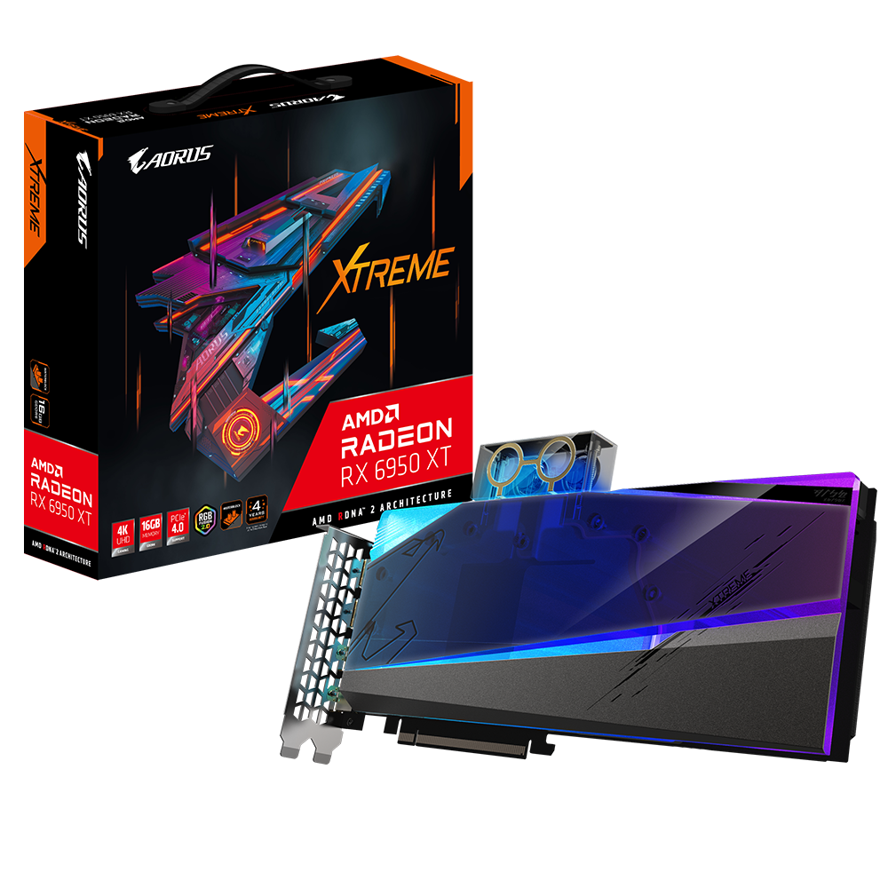 AORUS Radeon RX 6950 XT XTREME WATERFORCE WB 16G