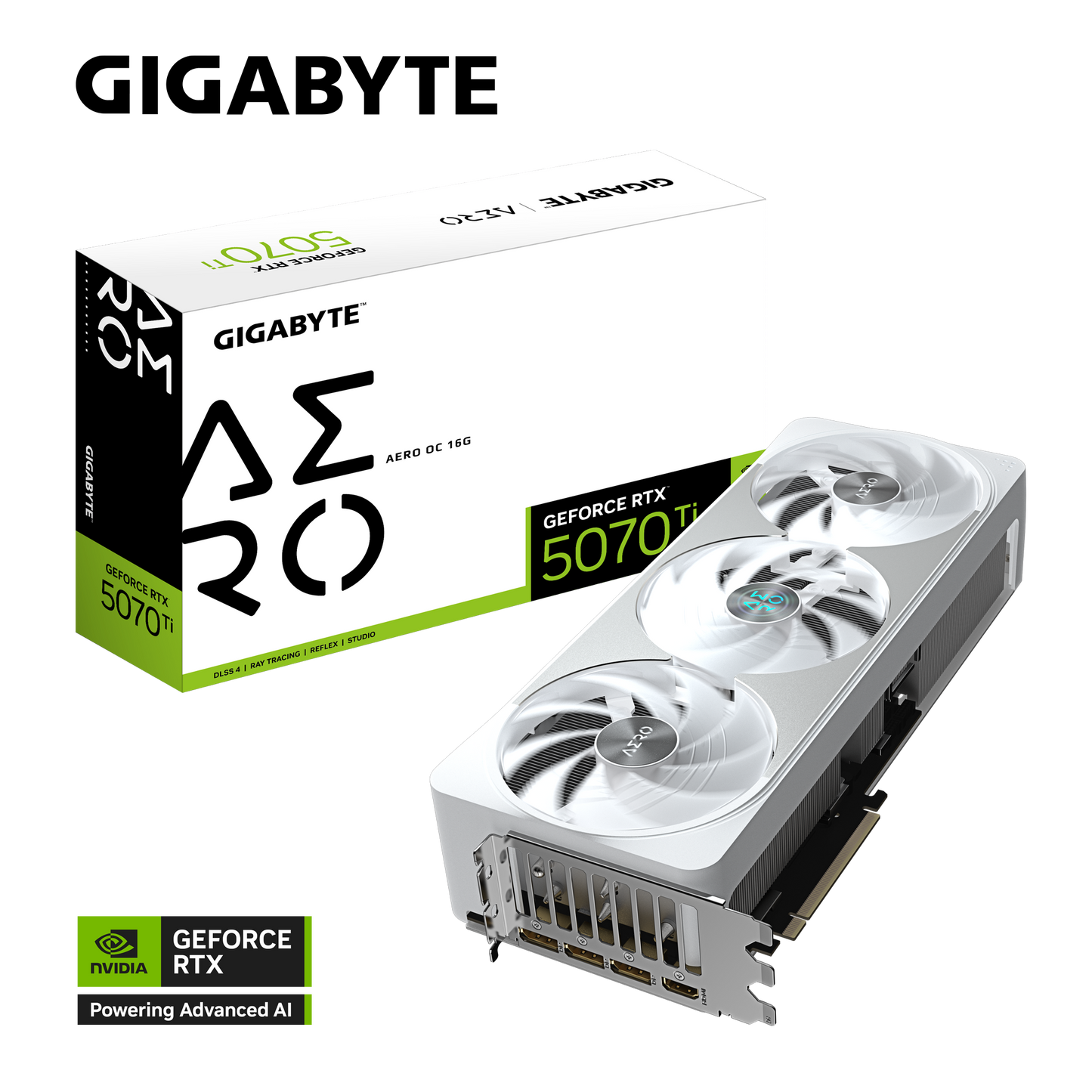 GeForce RTX 5070 Ti AERO OC 16G