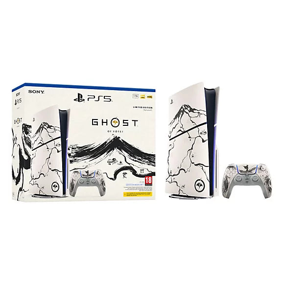 PlayStation®5 Console - Ghost of Yotei™ Black Limited Edition Bundle (model group - slim)*