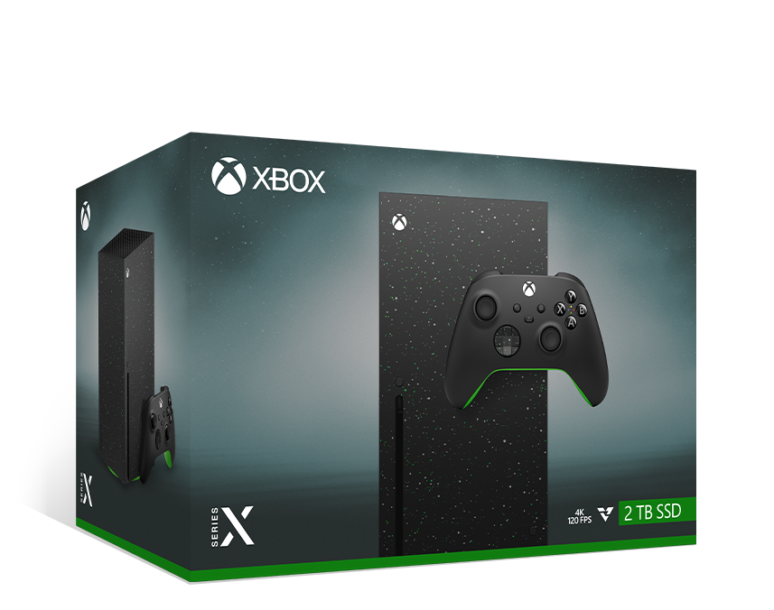 Xbox Series X – 2 TB (Disc Drive, Galaxy Black)