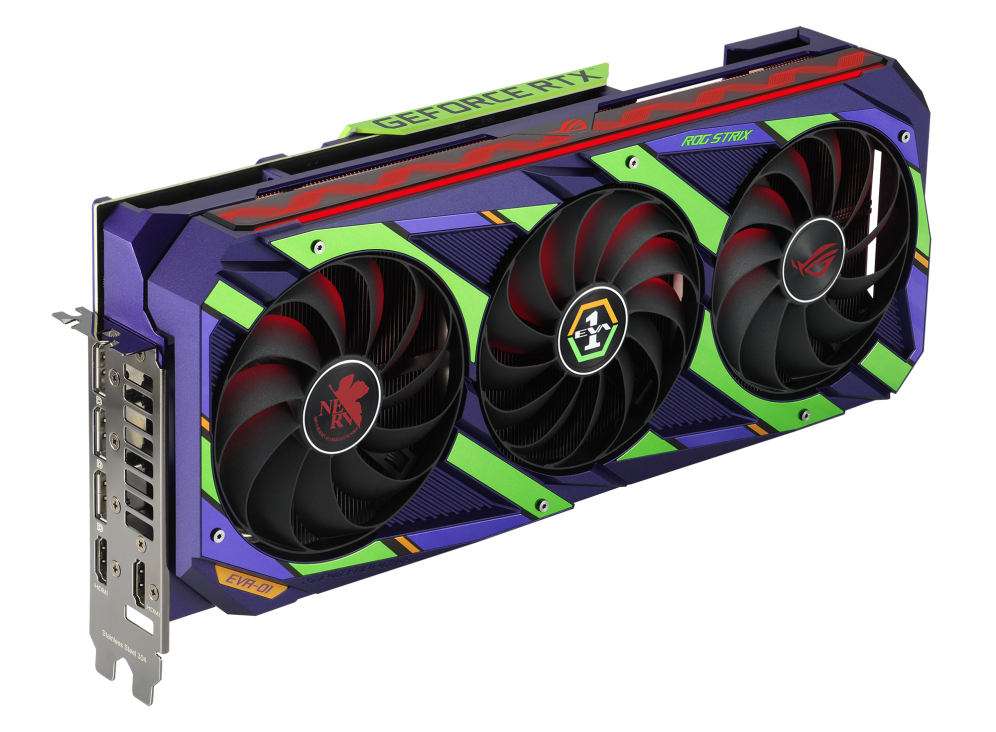 ROG Strix GeForce RTX 3080 OC – EVA Edition (12GB GDDR6X)