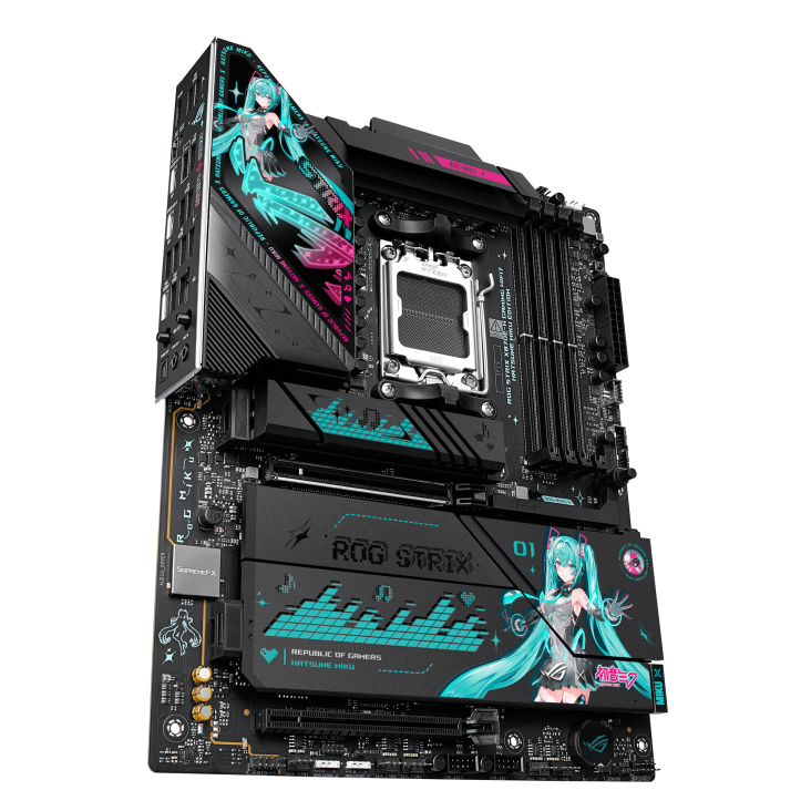ROG STRIX X870E-H GAMING WIFI7 HATSUNE MIKU EDITION