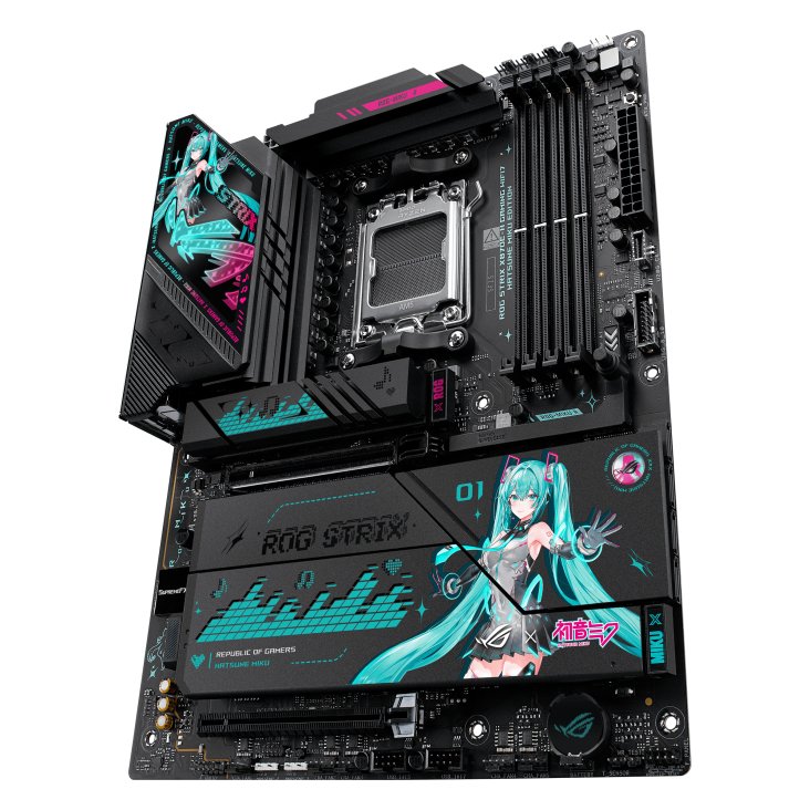 ROG STRIX X870E-H GAMING WIFI7 HATSUNE MIKU EDITION