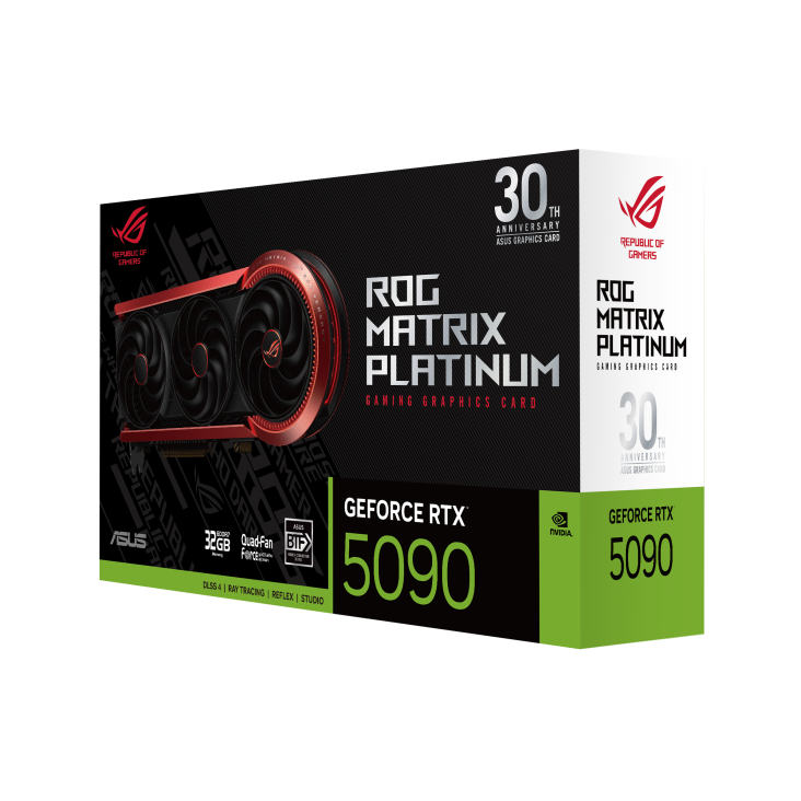 ROG Matrix Platinum GeForce RTX 5090 – 30th Anniversary Edition