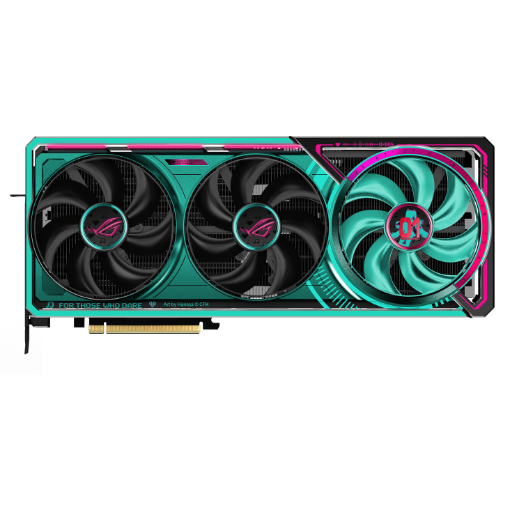 ROG Astral GeForce RTX 5080 OC – Hatsune Miku Edition (16GB GDDR7)