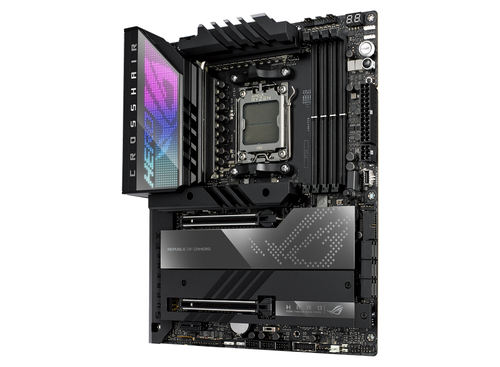 ASUS ROG Crosshair X670E Hero (AM5, DDR5, PCIe 5.0)