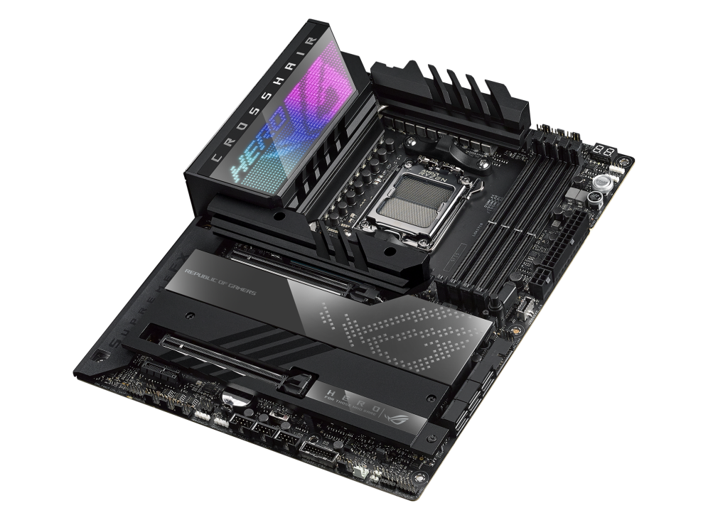 ASUS ROG Crosshair X670E Hero (AM5, DDR5, PCIe 5.0)