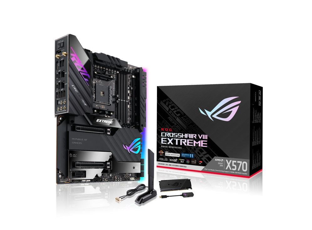 ASUS ROG Crosshair VIII Extreme (AM4, DDR4, PCIe 4.0)