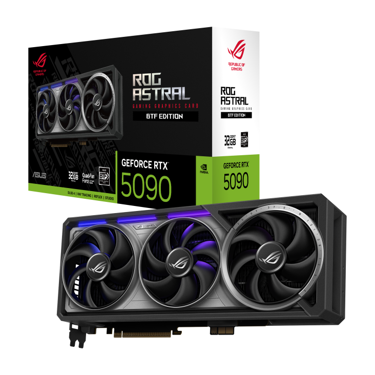 ROG Astral GeForce RTX 5090 – BTF Edition (32GB GDDR7)
