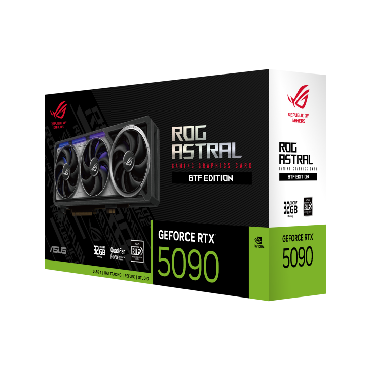 ROG Astral GeForce RTX 5090 – BTF Edition (32GB GDDR7)