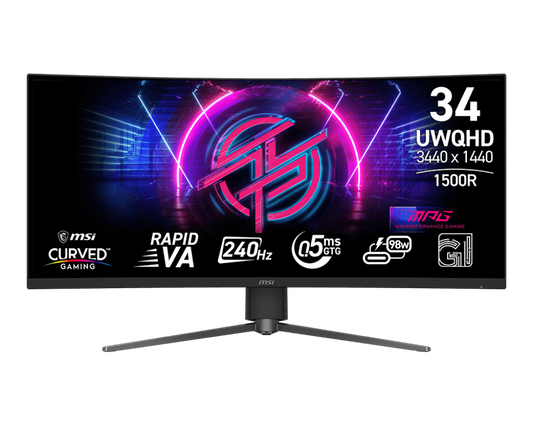 MSI MPG 346CQRF X24 34″ Ultrawide Curved