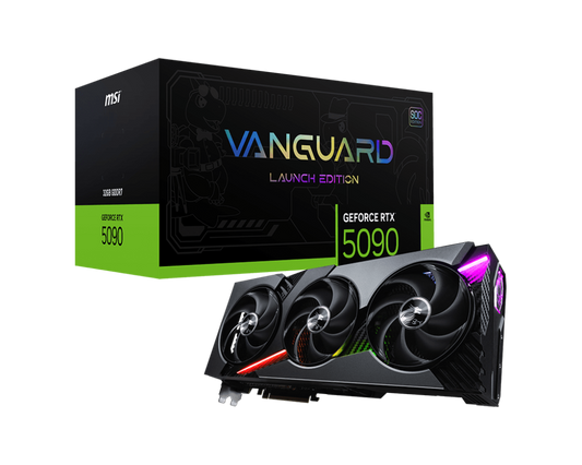 MSI GeForce RTX 5090 32G VANGUARD SOC LAUNCH EDITION