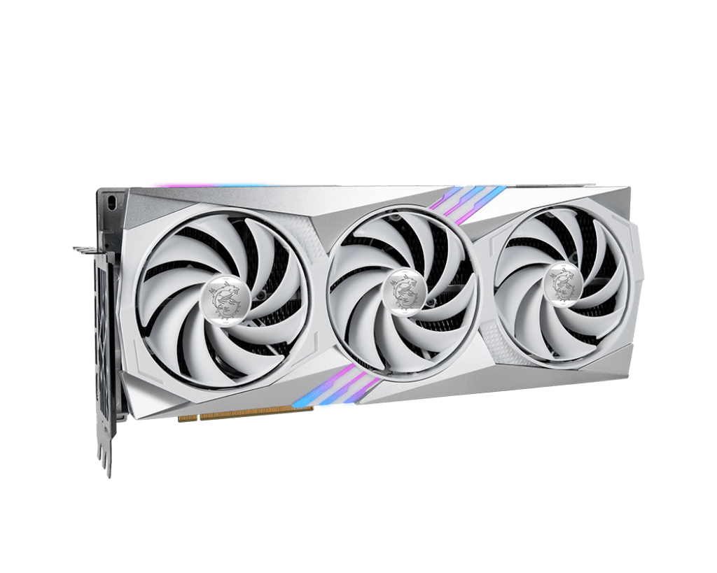 MSI GeForce RTX 4070 Ti SUPER 16G GAMING TRIO WHITE