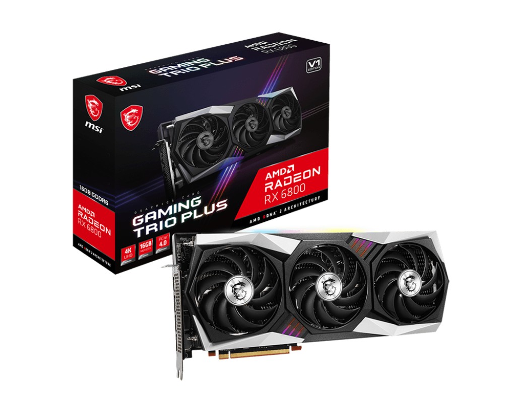 MSI Radeon RX 6800 GAMING TRIO PLUS 16G V1