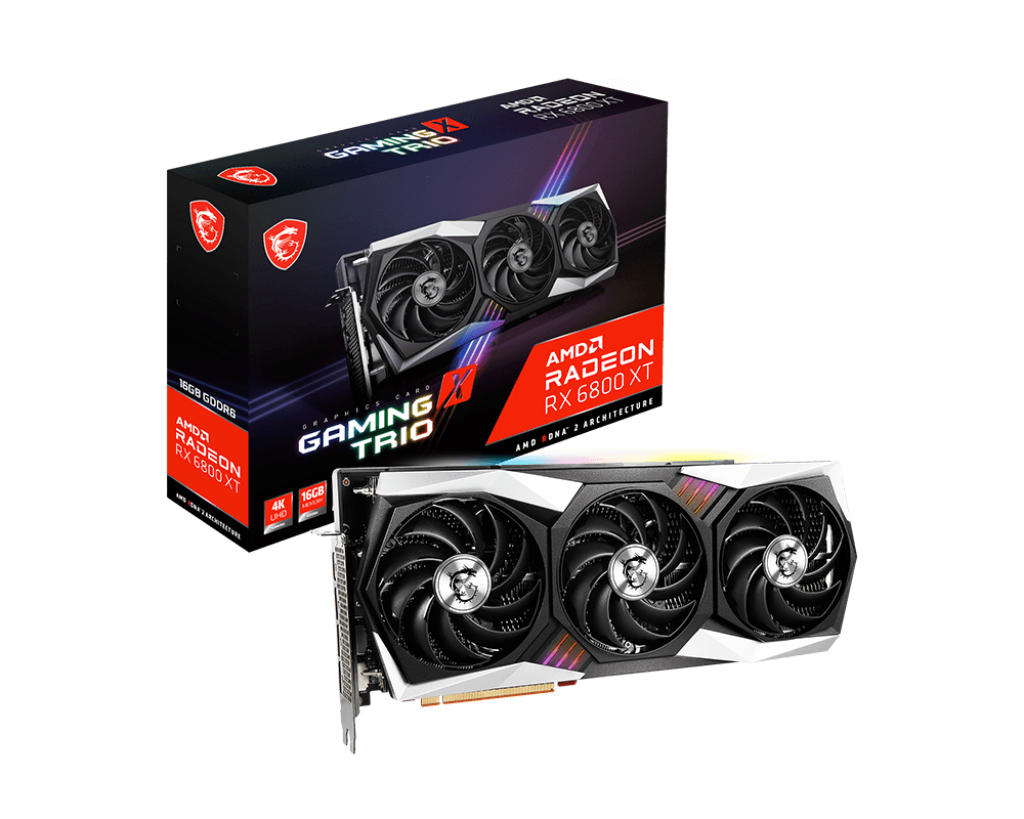 MSI Radeon RX 6800 XT GAMING X TRIO 16G