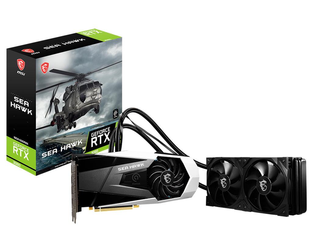MSI GeForce RTX 3080 SEA HAWK X 10G LHR
