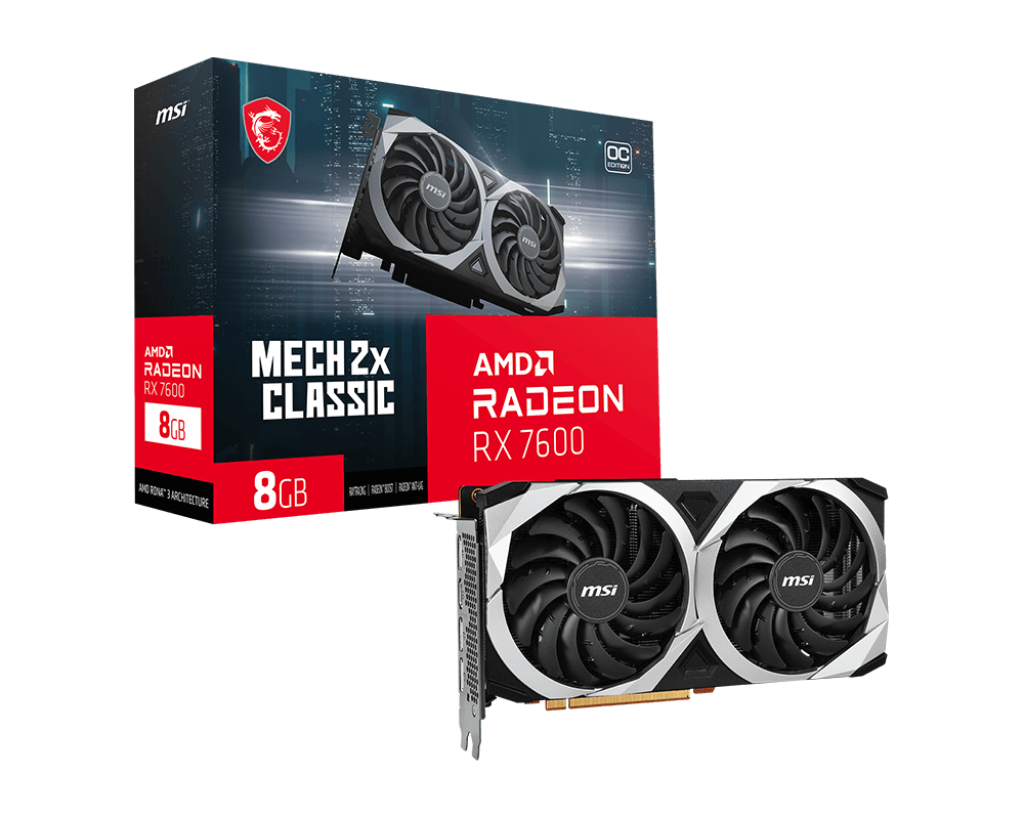 MSI Radeon RX 6750 XT MECH 2X 12G V1
