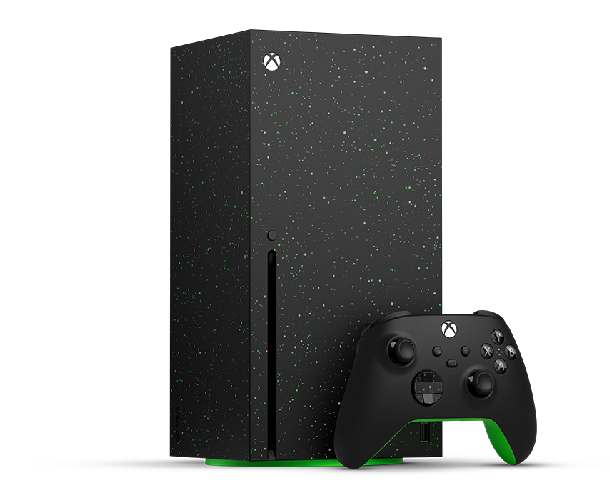 Xbox Series X – 2 TB (Disc Drive, Galaxy Black)