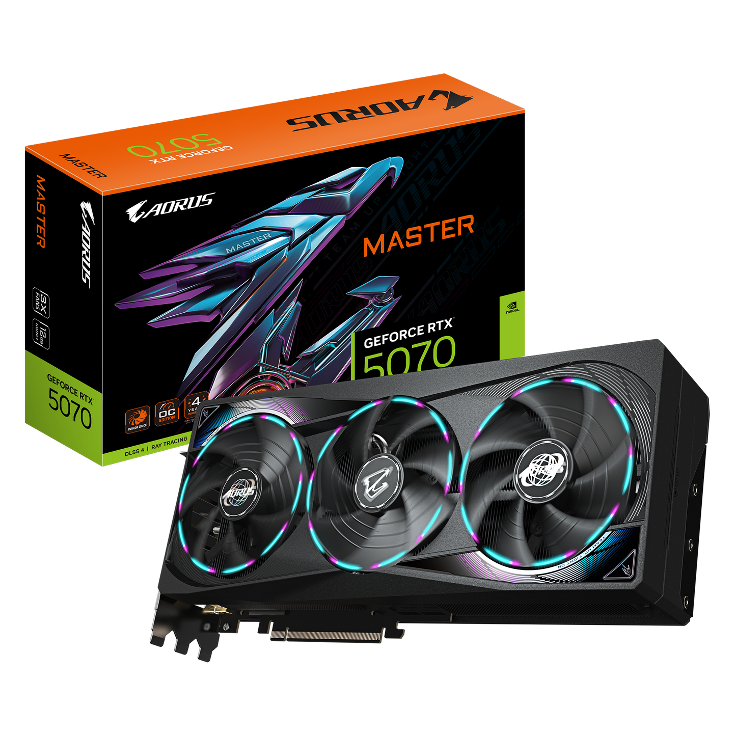 AORUS GeForce RTX 5070 MASTER 12G