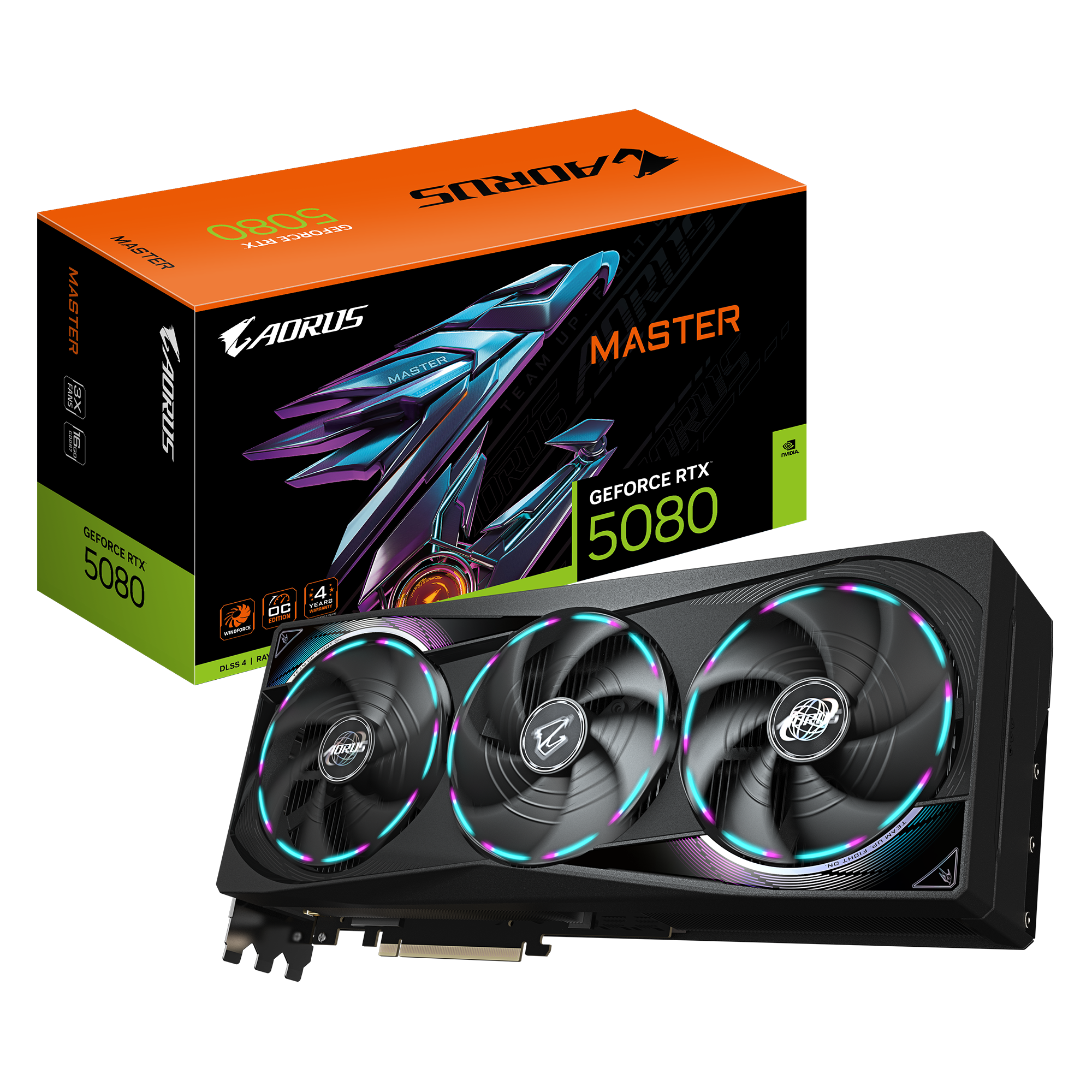 AORUS GeForce RTX 5080 MASTER 16G