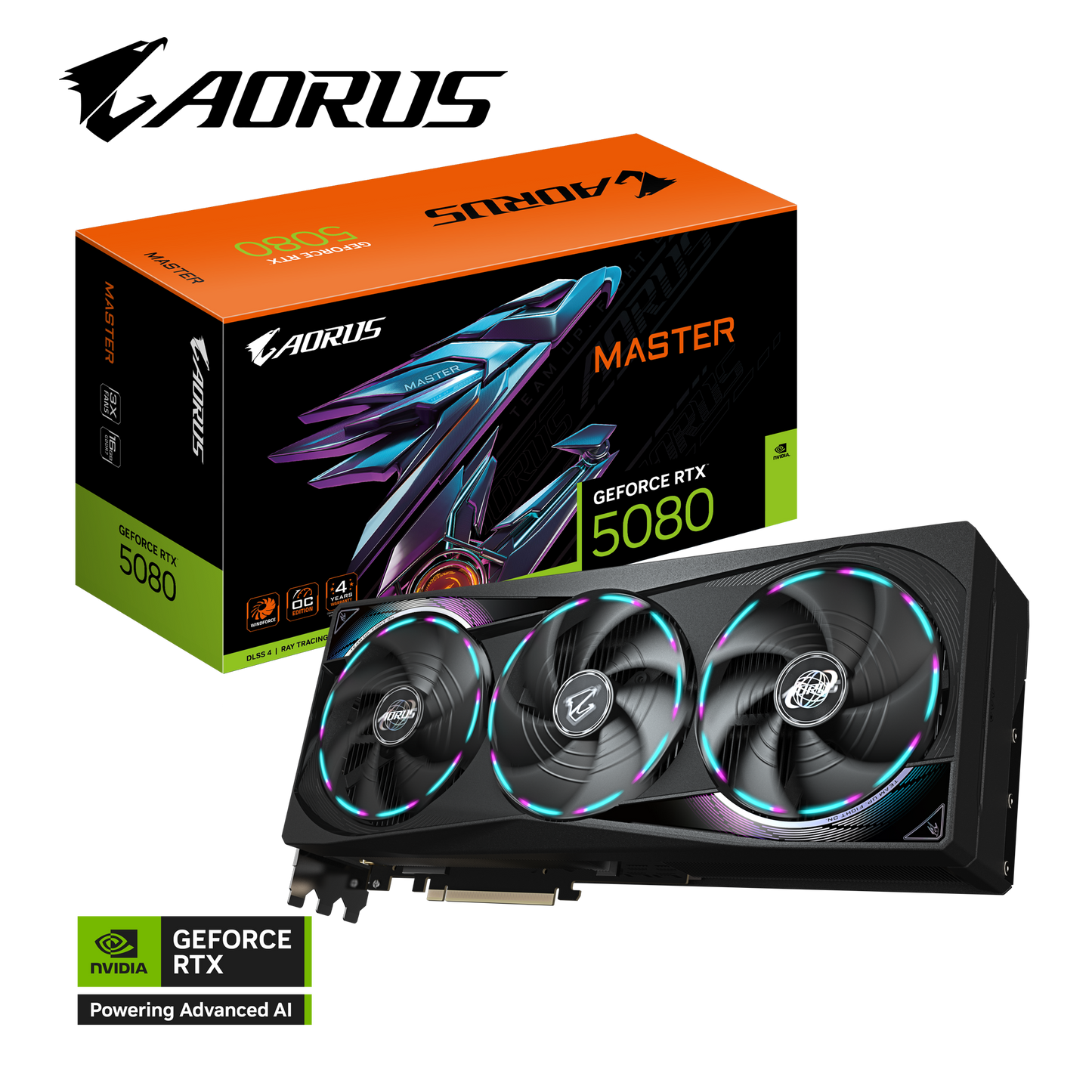 AORUS GeForce RTX 5080 MASTER 16G