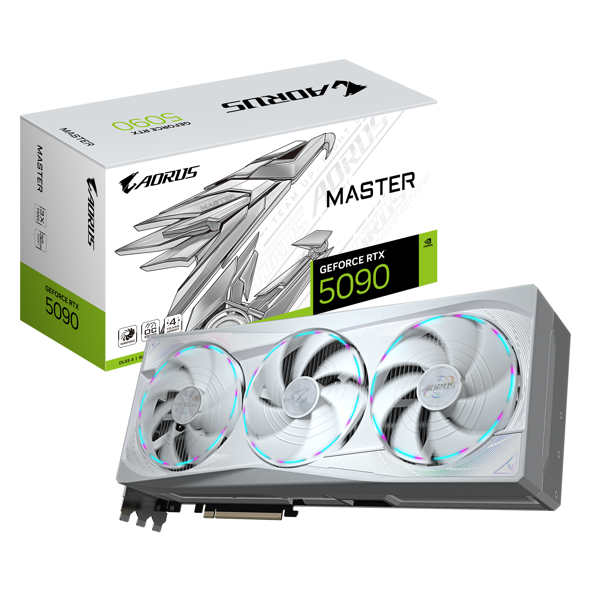 AORUS GeForce RTX 5090 MASTER ICE 32G