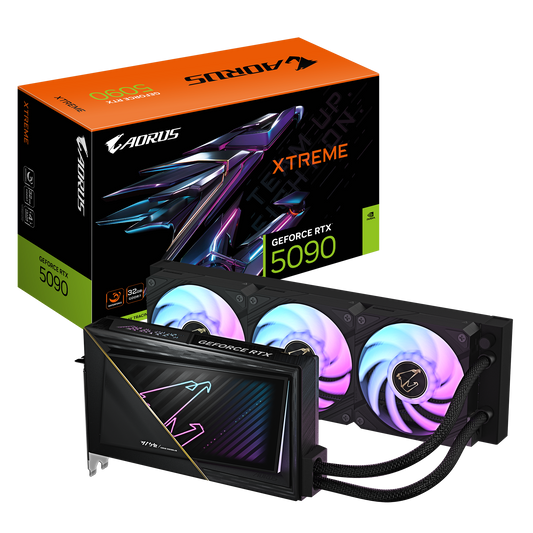 AORUS GeForce RTX 5090 XTREME WATERFORCE 32G