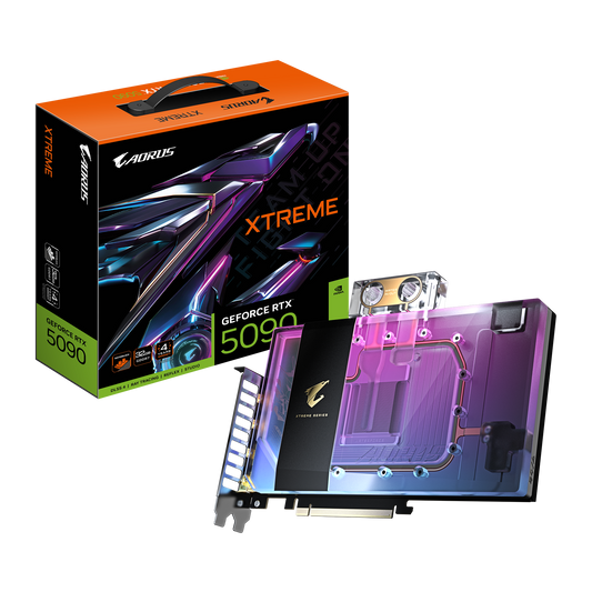 AORUS GeForce RTX 5090 XTREME WATERFORCE WB 32G