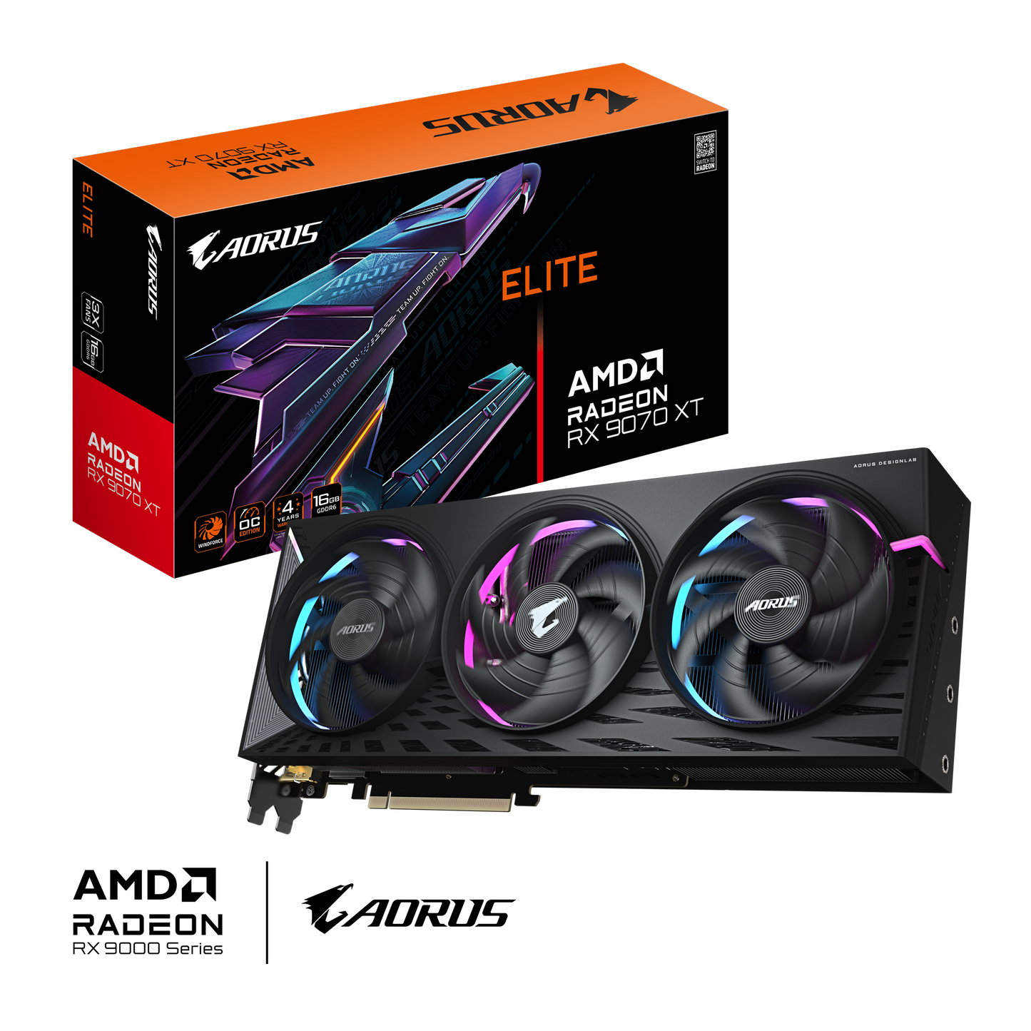 AORUS Radeon RX 9070 XT ELITE 16G