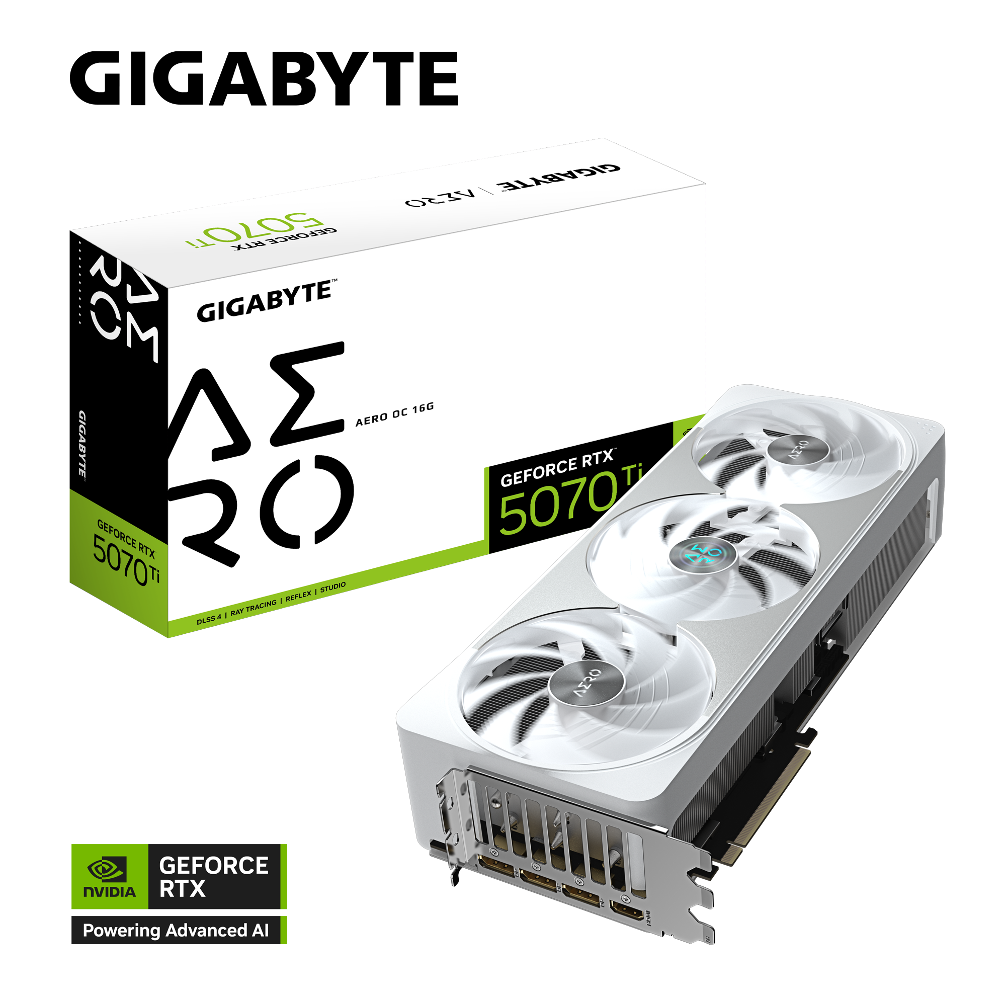 GeForce RTX 5070 Ti AERO OC 16G