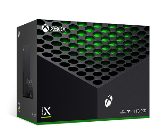 Xbox Series X – 1 TB (Disc Drive, Carbon Black)