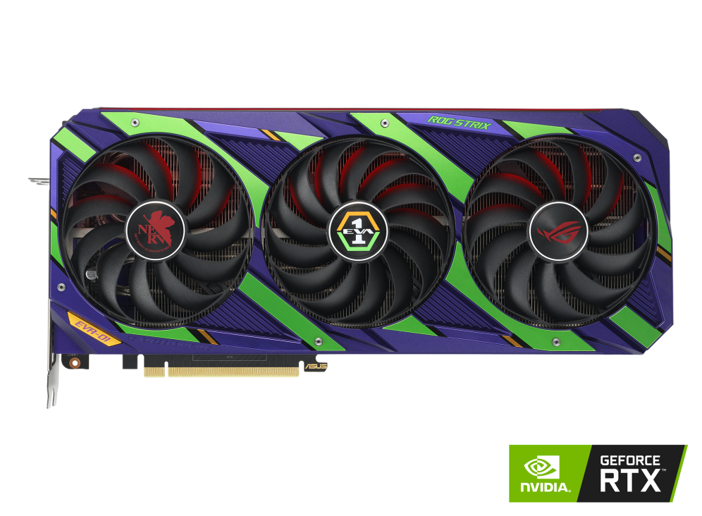ROG Strix GeForce RTX 3080 OC – EVA Edition (12GB GDDR6X)