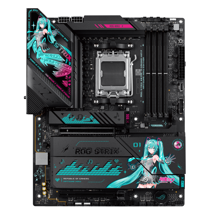 ROG STRIX X870E-H GAMING WIFI7 HATSUNE MIKU EDITION