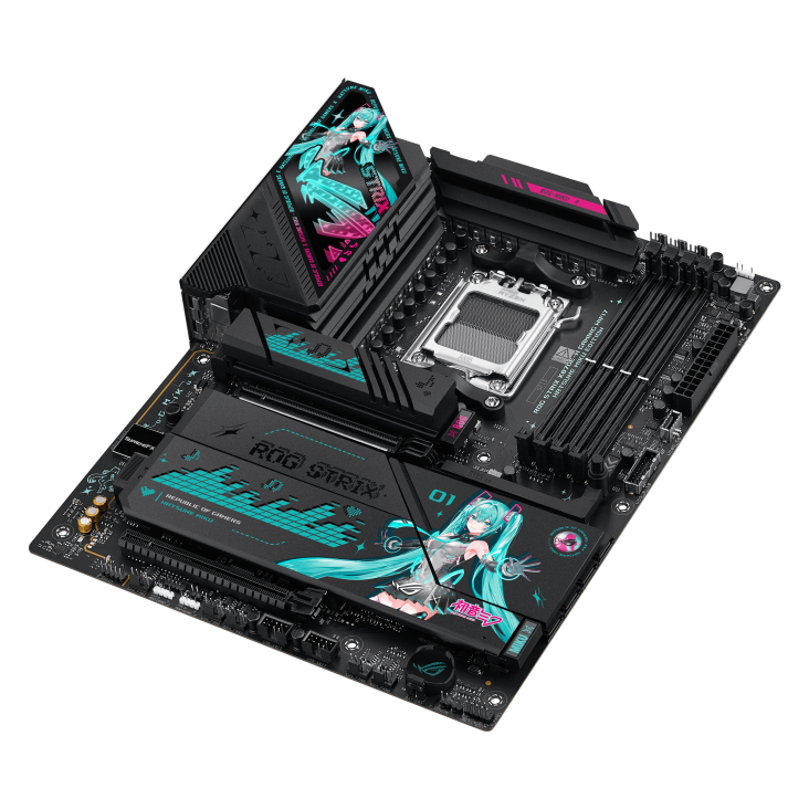 ROG STRIX X870E-H GAMING WIFI7 HATSUNE MIKU EDITION