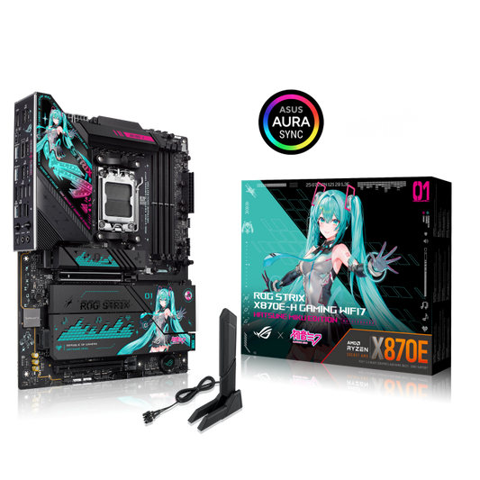 ROG STRIX X870E-H GAMING WIFI7 HATSUNE MIKU EDITION