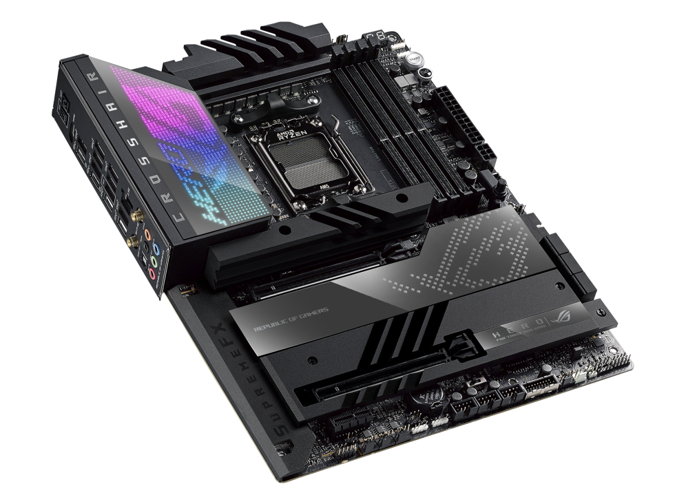 ASUS ROG Crosshair X670E Hero (AM5, DDR5, PCIe 5.0)
